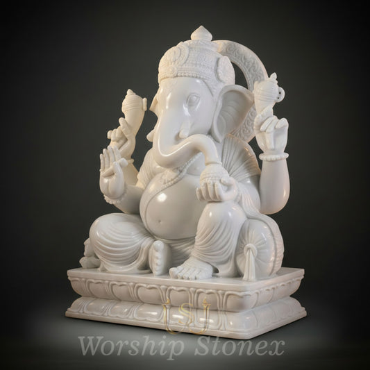 Marble Ganesh murti