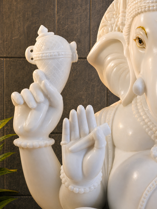 Marble Ganesh murti