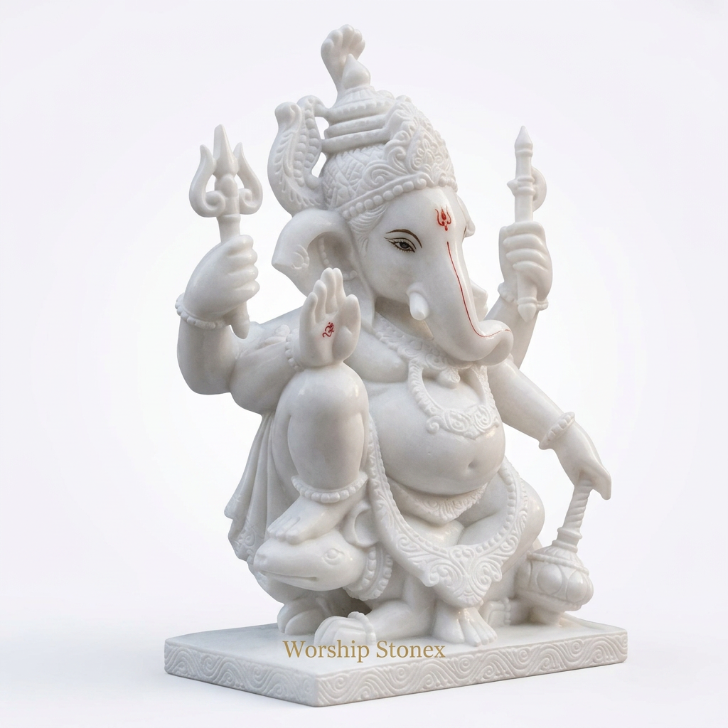 Marble Ganesh murti