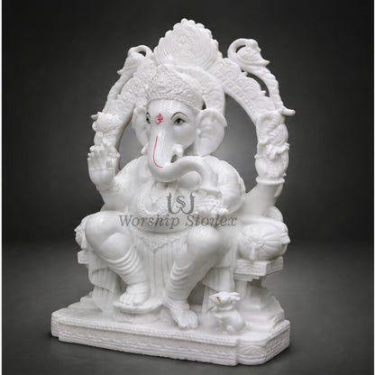 12 inch marble Ganesh ji murti