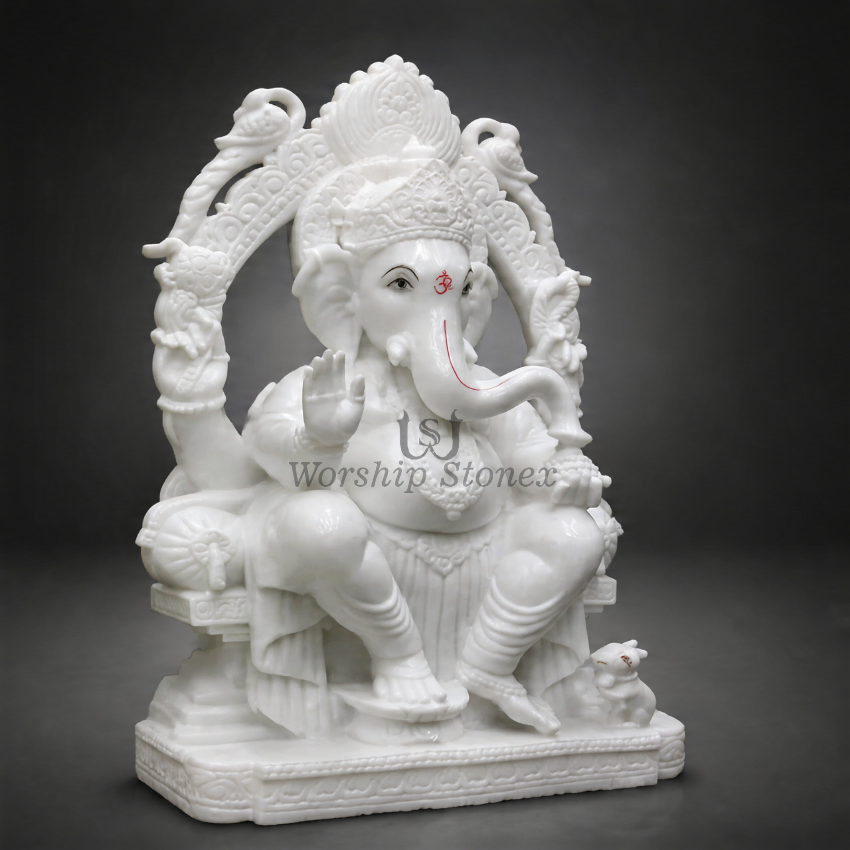 12 inch marble Ganesh ji murti