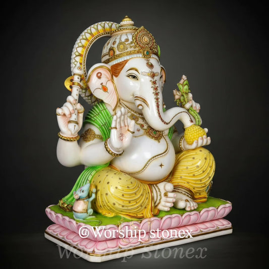 Marble Ganesh murti