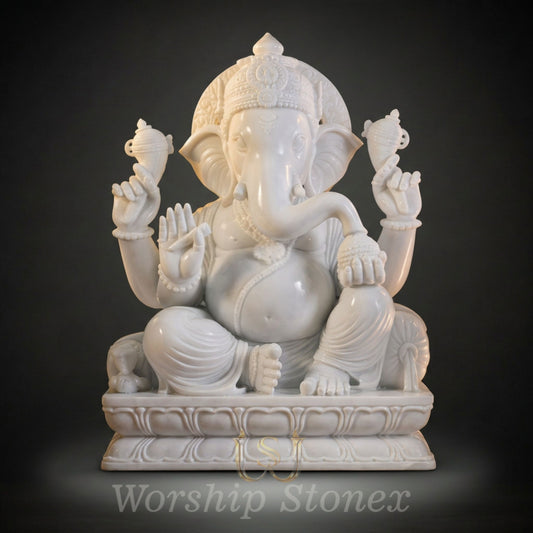 Marble Ganesh murti