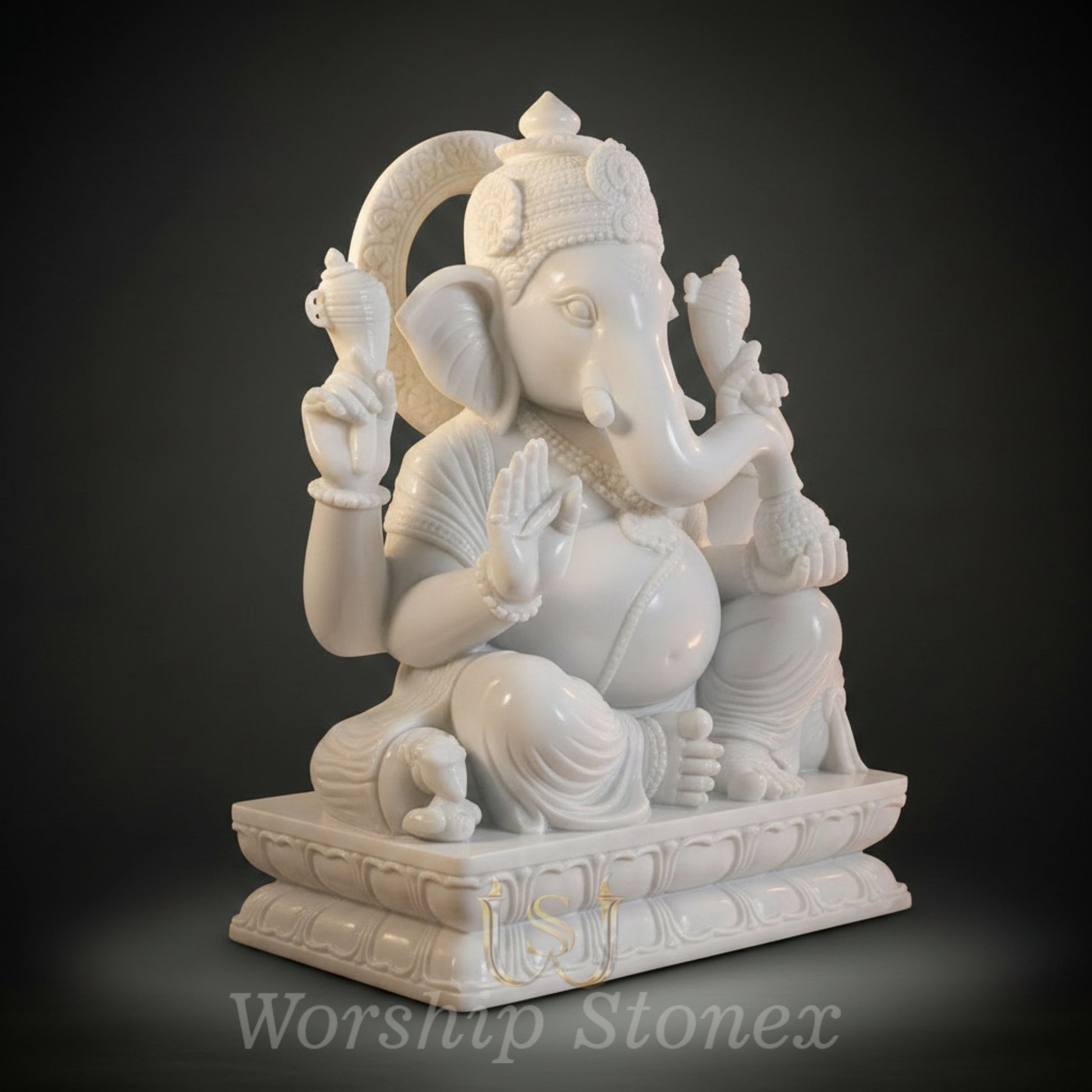 Marble Ganesh murti