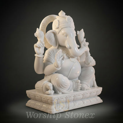 Marble Ganesh murti