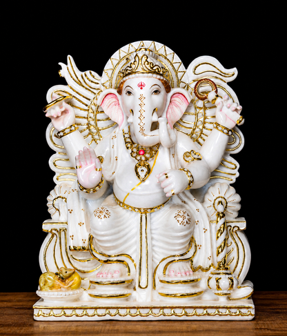 Marble Ganesh murti