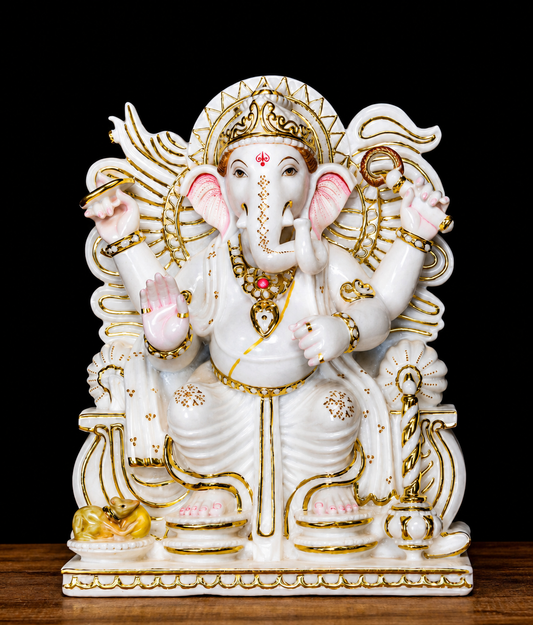Marble Ganesh murti