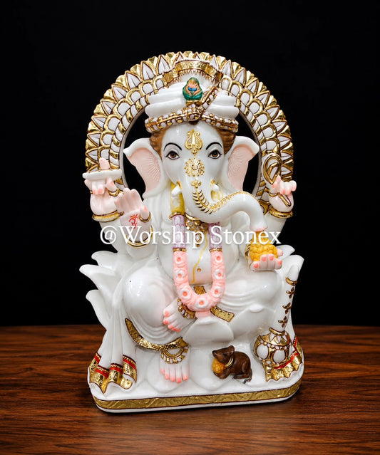 Marble Ganesh murti
