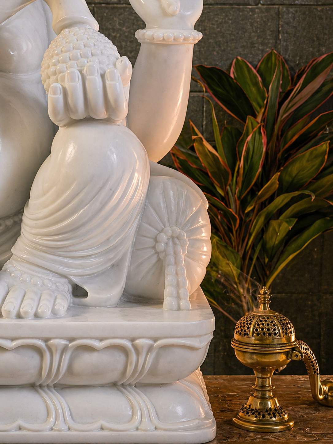 Marble Ganesh murti