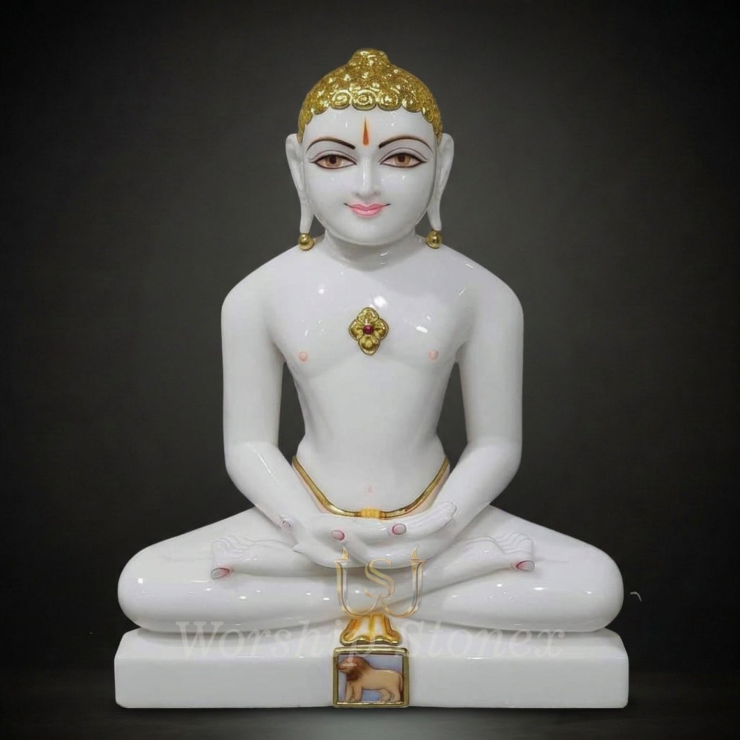 Divine Meditating Buddha Idol 15 inch