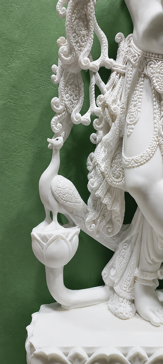 Radha krishna marble moorti