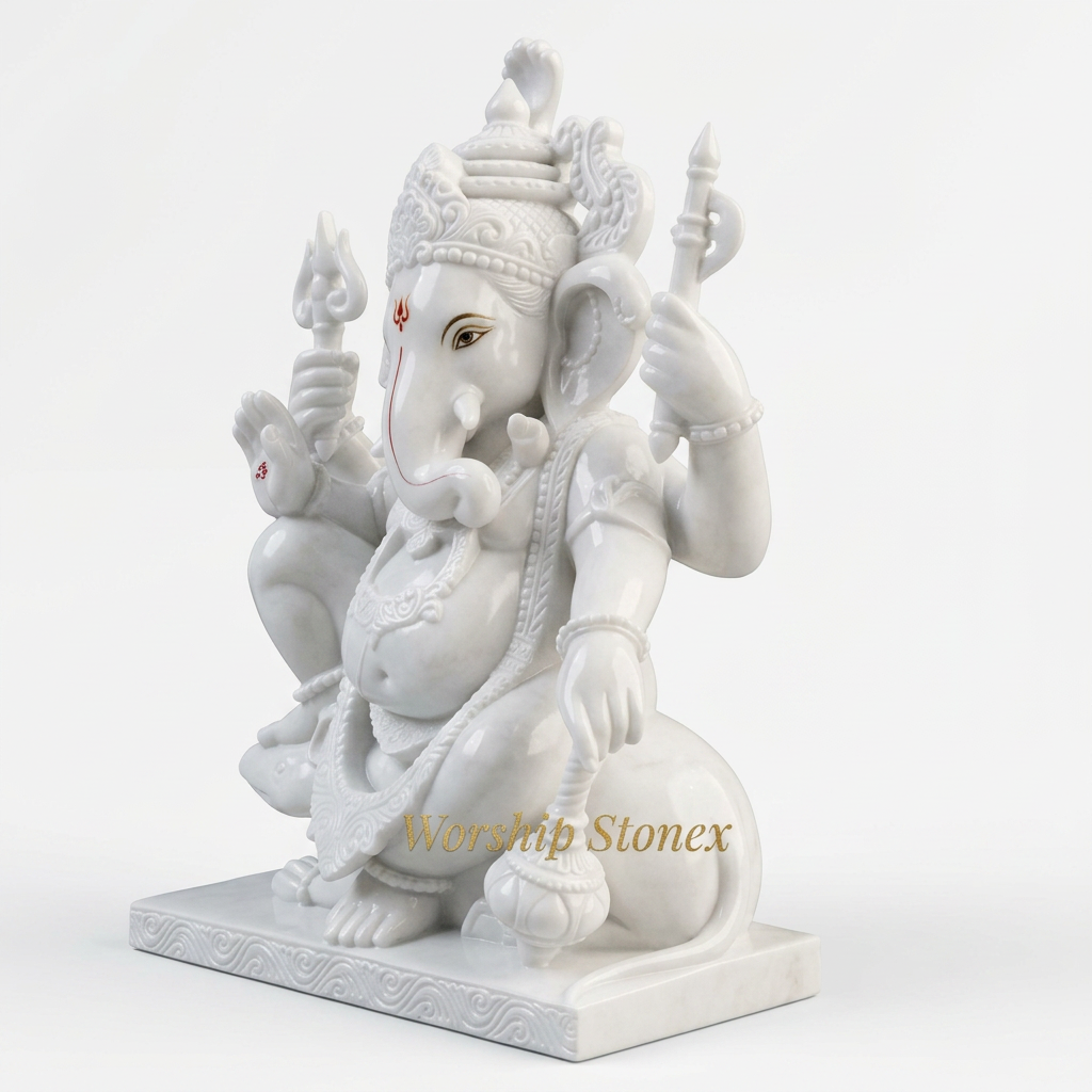 Marble Ganesh murti