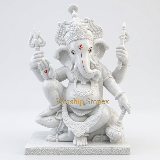 Marble Ganesh murti