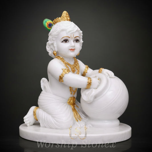 Radha krishna marble moorti