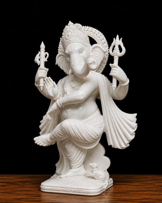 Marble Ganesh murti