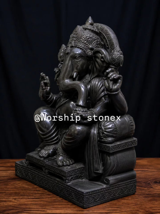 Marble Ganesh murti