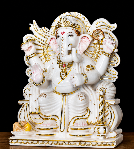 Marble Ganesh murti