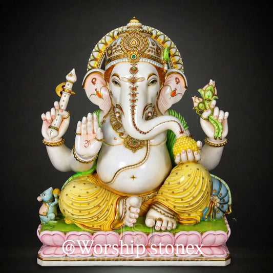 Marble Ganesh murti